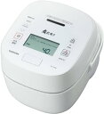 【中古-非常に良い】東芝 真空圧力IHジャー炊飯器(5.5合炊き)ホワイトTOSHIBA 炎 匠炊き RC-10VSR-W