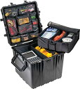 【中古】【輸入品・未使用】PELICAN ハード ケース *0379 フォトリッド オーガナイザー ブラック 0370-510-000
