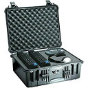 【中古】【輸入品・未使用】PELICAN ハードケース 1550 ノーフォーム ブラック 32L 防水 ブラック 021580