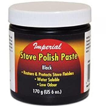 【中古】【輸入品・未使用】Imperial KK0059 Stove Polish Paste%カンマ% Black%カンマ% 6oz. Jar