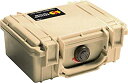 【中古】【輸入品・未使用】PELICAN ハードケース 1120 1.7L ベージュ 1120-000-190(2)