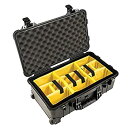 【中古】【輸入品・未使用】PELICAN ハードケース 1514 ディバイダータイプ 22L ブラック 1510-004-110