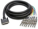 【中古】【輸入品・未使用】Hosa DTP802 Snake Cable DB25 To 8 x TRS 6.6Ft DB25 to TRS Snake by Hosa