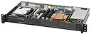 【中古】【輸入品・未使用】19 1HE SuperMicro CSE-502L-200(2)