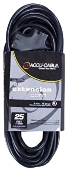 【中古】【輸入品・未使用】Accu Cable EC163-3FER25黒16ゲージ3プラグ25 Ft延長ケーブル 【中古】【輸入品・未使用】Accu Cable EC163-3FER25黒16ゲージ3プラグ25 Ft延長ケーブル