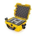 【中古】【輸入品・未使用】Nanuk 905 防水ハードケース パッド入り仕切り付き - イエロー