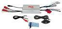 【中古】【輸入品・未使用】Pyleオーディオ、Inc???Pyle plmrmp3?a Marineアンプ???1200?W PMPO???4チャネル???95...