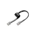 【中古】【輸入品・未使用】Plantronics 交換用ピグテールコネクターコード 40974-01 M10 M12 M22 MX10用