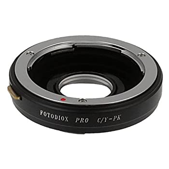 【中古】【輸入品・未使用】Fotodiox PRO レンズマウントアダプター Contax Yashica (C/Y) マウントレンズ Pentax K (PK) マウント DSLRSカメラ CY-PK PRO