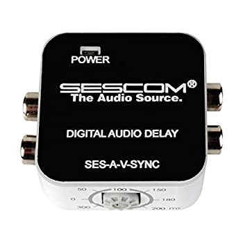 【中古】【輸入品・未使用】Sescom SES-A-V-SYNC A/V Lip-Sync Corrector-by-Sescom