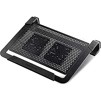 【中古】【輸入品・未使用】Cooler Master NotePal U2 Plus- (Cooler for Upto 17-inch Laptop) - Black