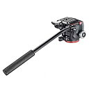 【中古】【輸入品 未使用】Manfrotto マンフロット カメラ 三脚 パーツ MHXPRO-2W XPRO Fluid Head with Fluidity Selector (Black)