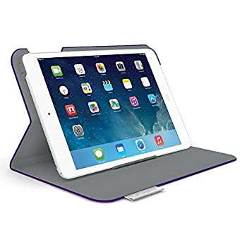 【中古】【輸入品・未使用】Logitech iPad Mini用フォリオ保護ケース - マットパープル