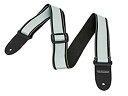 【中古】【輸入品・未使用】Monoprice 611300?2で。ギターストラップ???ナイロンwith Leather Ends???グレー&ブラック