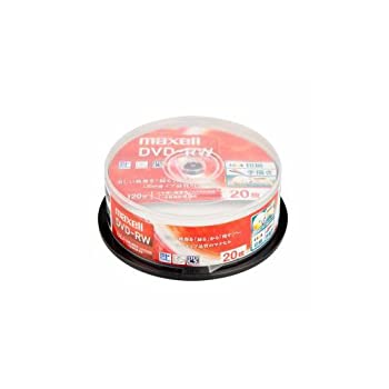 【中古】【輸入品・未使用】maxell 録画用DVD-RW 標準120分 1-2倍速 ワイドプリンタブルホワイト スピンドルケース入り 2 DW120WPA.20SP 【中古】【輸入品・未使用】maxell 録画用DVD-RW 標準120分 1-2倍速 ワイドプリンタブルホワイト スピンドルケース入り 2 DW120WPA.20SP