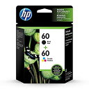 【中古】【輸入品 未使用】HP 60 Black Tri-Color Original Ink Cartridges カンマ 2 pack (N9H63FN)