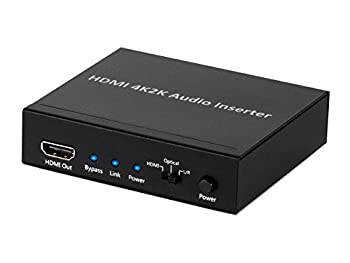 【中古】【輸入品・未使用】Monoprice BlackbirdTM 4Kシリーズ HDMIオーディオインサーター 2.3 x 7 x 9.5 113347