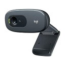 ムジカ&フェリーチェ楽天市場店で買える「【中古】【輸入品・未使用】Logitech C270 WebCam HD 720p 3Mpx USB Negra」の画像です。価格は12,553円になります。
