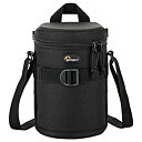 【中古】【輸入品・未使用】Lowepro レンズケース 11X18cm ブラック 369803