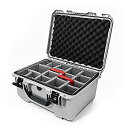 【中古】【輸入品・未使用】Nanuk 933 防水ハードケース パッド入り仕切り付き - シルバー