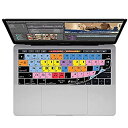 【中古】【輸入品・未使用】KB Covers Avid Media QWERTY キーボードカバー MacBook Pro Touch Bar付き (Late ...
