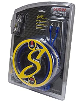 【中古】【輸入品・未使用】STINGER 8 GA COPPER 600W AMP KIT W/BLUE TWISTED RCA 【中古】【輸入品・未使用】STINGER 8 GA COPPER 600W AMP KIT W/BLUE TWISTED RCA