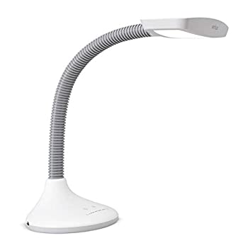 【中古】【輸入品・未使用】Verilux SmartLight ナチュラルスペクトラム LED デスクランプ - 調光可能グースネック - 眼精疲労軽減 - ベ...