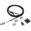 【中古】【輸入品・未使用】Kensington Desktop & Peripherals Locking Kit 2.0 Master Keyed on Demand - Security cable lock - silver - 8 ft