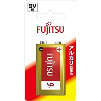 【中古】【輸入品・未使用】FUJITSU アルカリ乾電池 9V・1個 6LR61F(B) 1個