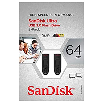 【中古】【輸入品・未使用】Sandisk Ultra 64GB USB 3.0 Flash Drives 100MB/S 2 Pack SDCZ48-064G-A16S2 【中古】【輸入品・未使用】Sandisk Ultra 64GB USB 3.0 Flash Drives 100MB/S 2 Pack SDCZ48-064G-A16S2
