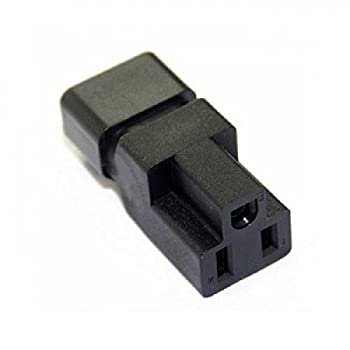 【中古】【輸入品・未使用】PDU UPS Power 3 Prong Plug Adapter BLUEXIN USA NEMA 5-15R Female to IEC 60320-C14 Male Connector [並行輸入品]