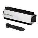 【中古】【輸入品・未使用】Fluance ビニールレコード&スタイラスクリーニングキット 2イン1 静電気防止カーボンファイバー & ソフトベルベットLPブラシ...
