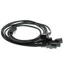 【中古】【輸入品・未使用】Eonvic IEC 320 C14 オス - 4XC13 メス Yタイプ スプリッタ電源コード 1.8m