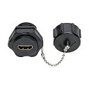 【中古】【輸入品・未使用】Tripp Lite 4K HDMI カプラー W/ETH Industrial IP67