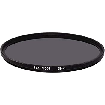 【中古】【輸入品・未使用】Ice 58mm ND64 Solid Neutral Density 1.8 Filter (6-Stop) [並行輸入品]