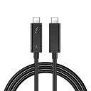 【中古】【輸入品・未使用】CY USB 4タイプ- CのThunderbolt 3 40 Gbpsの男性は、ラップトップ30 cmのためにThunderbolt...
