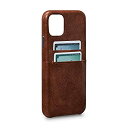 【中古】【輸入品・未使用】スナップオン財布ケース iPhone 11 Pro Max用 ブラウン