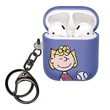 【中古】【輸入品・未使用】Peanuts Sally Brown ピーナッツ サリー ブラウン AirPods と互換性があります ケース キーホルダー エアーポッズ用ケース 硬い スリム ハード