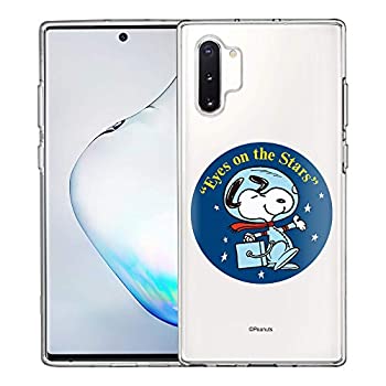 【中古】【輸入品・未使用】Galaxy Note10 Plus ケース と互換性があります Peanuts Snoopy ピーナッツ スヌーピー 透明 ソフト TPU クリア カバー/スリム 軽量 ピッタリフ