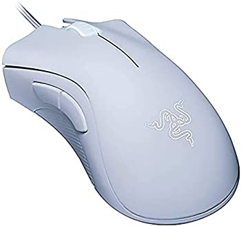 【中古】【輸入品・未使用】Razer DEATHADDER ESSENTIAL 有線ゲーミングマウス (ホワイト) [並行輸入品]