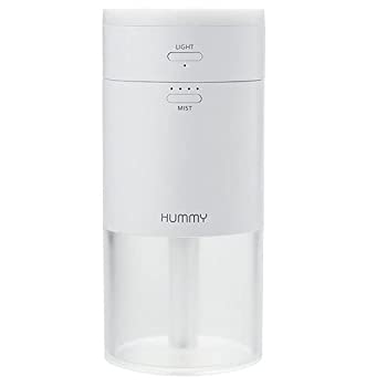 【中古】【輸入品・未使用】アピックス 充電式ポータブル超音波式LED加湿器 ホワイト APD-220WH