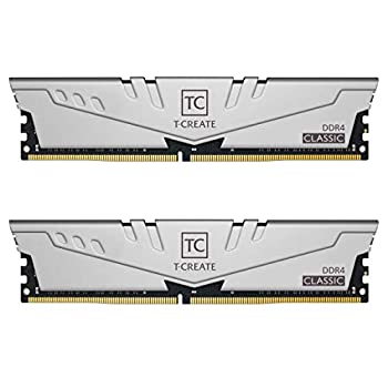 【中古】【輸入品・未使用】TEAMGROUP T-Create Classic 10L DDR4 16GB キット (2 x 8GB) 3200MHz (PC4 25600) CL22 デスクトップメモリーモジュール Ram - TTCCD416G3200HC