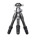 【中古】【輸入品・未使用】Benro TR227CK玄武プロ炭素繊維ポータブルミニデスクトップ三脚ダブルパノラマ低重心雲台登楼マクロ一眼レフマイクロシングル三脚...