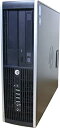 【中古-非常に良い】中古パソコン デスクトップ HP Compaq Elite 8300 SFF Core i5 3570 3.40GHz 4GBメモリ 500GB Sマルチ Windows7 Pro 搭載 正規リカバリーディス