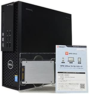 【中古-非常に良い】デスクトップパソコン 【WPS OFFICE搭載】 SSD 240GB (新 品 換 装) DELL Precision T1700 Workstation 第4世代 Core i7 4770 /16GB/SSD:240GB +