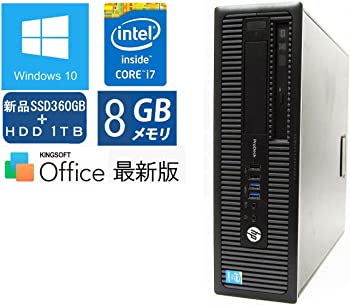 【中古-非常に良い】爆速SSD 360GB ? HDD 1TB【Win10 Pro搭載】 HP ProDesk 600 G1(SFF) ■ Core i7-4790/メモリ 8GB/DVDスーパーマルチ マウス・キーボード付属【O 【中古-非常に良い】爆速SSD 360GB ? HDD 1TB【Win10 Pro搭載】 HP ProDesk 600 G1(SFF) ■ Core i7-4790/メモリ 8GB/DVDスーパーマルチ マウス・キーボード付属【O