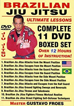 yÁzyAiEgpzBrazilian Jiu Jitsu %_uNH[e%Ultimate Lessons%_uNH[e% COMPLETE 11 DVD BOXED SET%J}% Starring Brazilian Master Gustavo Froes