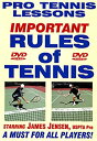 【中古】【輸入品・未使用】Pro Tennis Lessons %ダブルクォーテ%Rules of Tennis%ダブルクォーテ% For Singles & ...