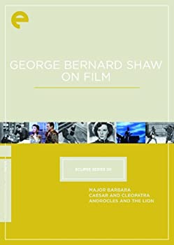 【中古】【輸入品・未使用】Eclipse Series 20: George Bernard Shaw on Film (Major Barbara / Caesar and Cleopatra / Androcles and the Lion) (The