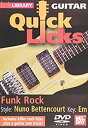yÁzyAiEgpzQuick Licks for Guitar: Nuno-Bettencourt Funk Rock [DVD] [Import]